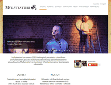 Tablet Screenshot of myllyteatteri.fi